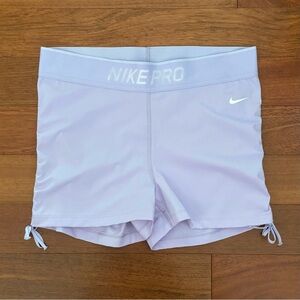 Nike Pro Women's Athletic Shorts - Light Purple